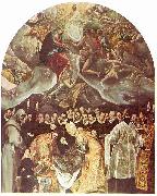 El Greco Begrabnis des Grafen von Orgaz Spain oil painting artist